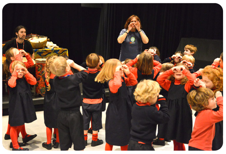 EARLY YEARS - music workshops for schools by Earthsong