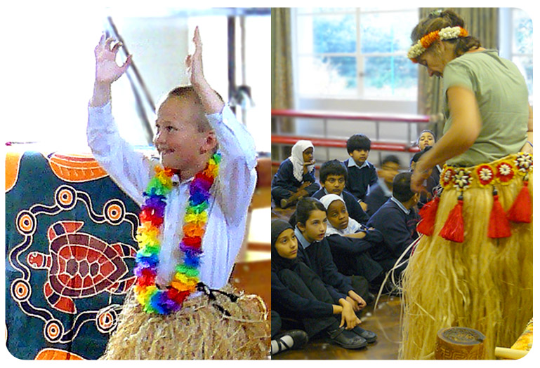 HAWAII & POLYNESIA - music workshops for schools by Earthsong