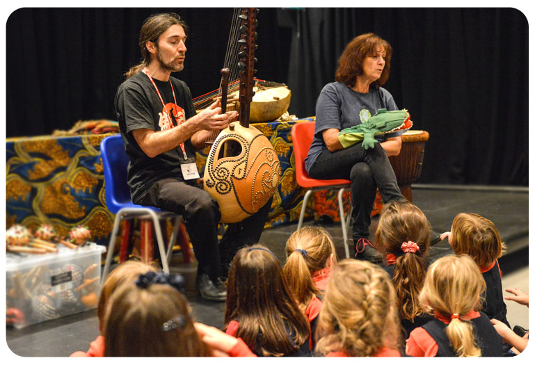 AFRICA - music workshops for schools by Earthsong