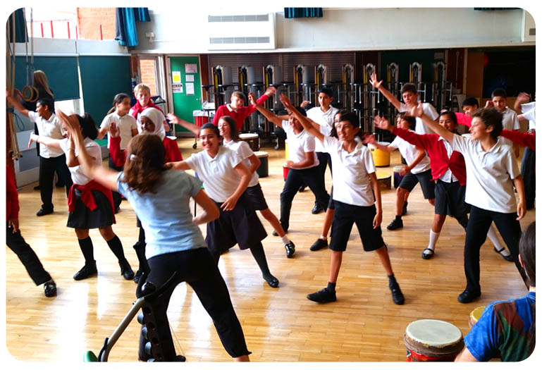 AFRICA - music workshops for schools by Earthsong