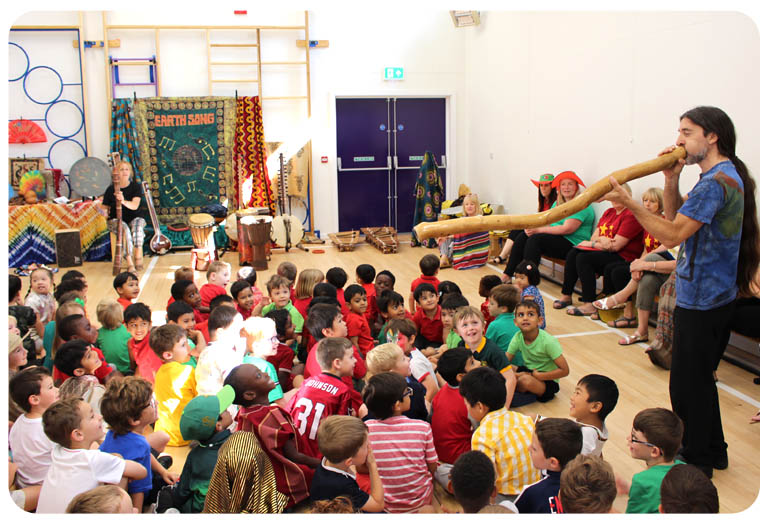 OCEANIA - music workshops for schools by Earthsong